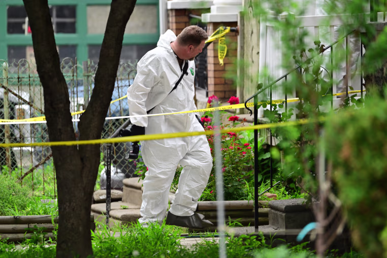 FBI raids home of Eugene Horsch on West Chew Avenue in Philadelphia