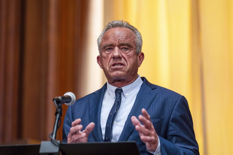 Robert F. Kennedy Jr., US secretary of Health and Human Services.