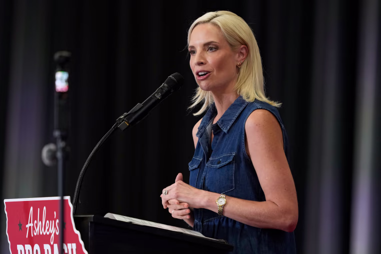 GOP Senate Candidate Ashley Hinson Hosts BBQ Event With Other Iowa Candidates