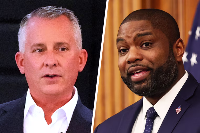 Democratic gubernatorial candidate for Florida Rep. David Jolly; Florida Republican gubernatorial candidate Rep. Byron Donalds.