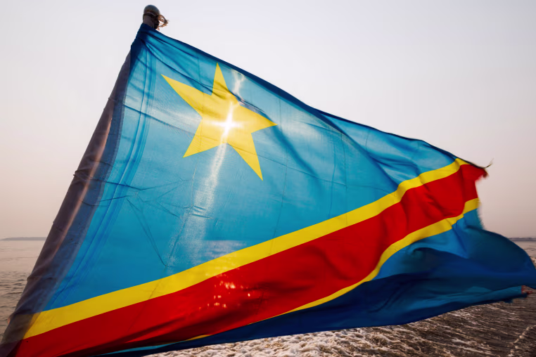 flag of Democratic Republic of the Congo