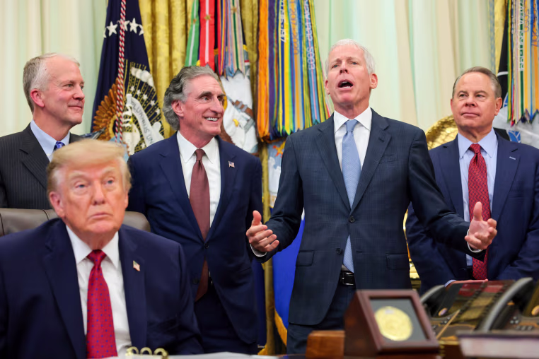 Energy Secretary Chris Wright speaks in the Oval Office on Sept. 30, 2026.