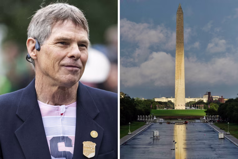 David Hearn; reflecting pool on the National Mall