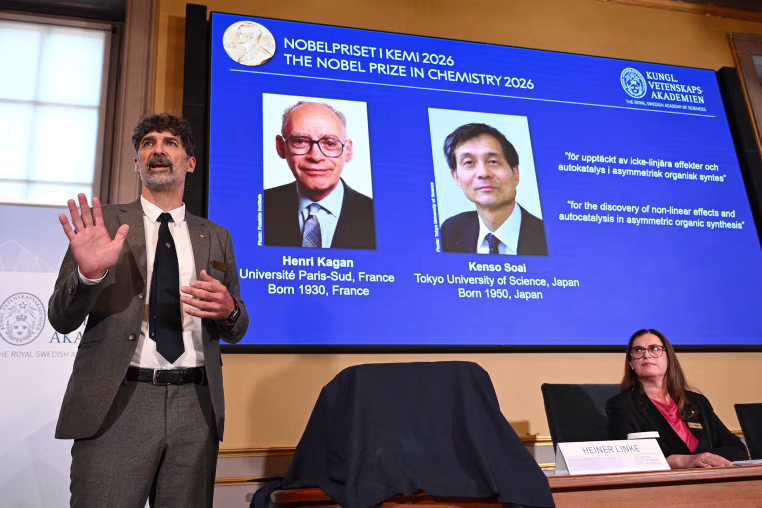 SWEDEN-NOBEL-AWARD-CHEMISTRY