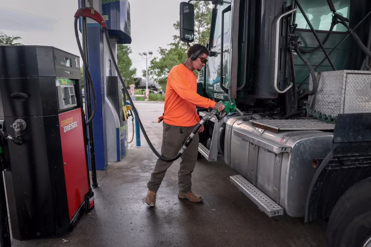 Average Diesel Prices Rise To All-Time High Of Six Dollars