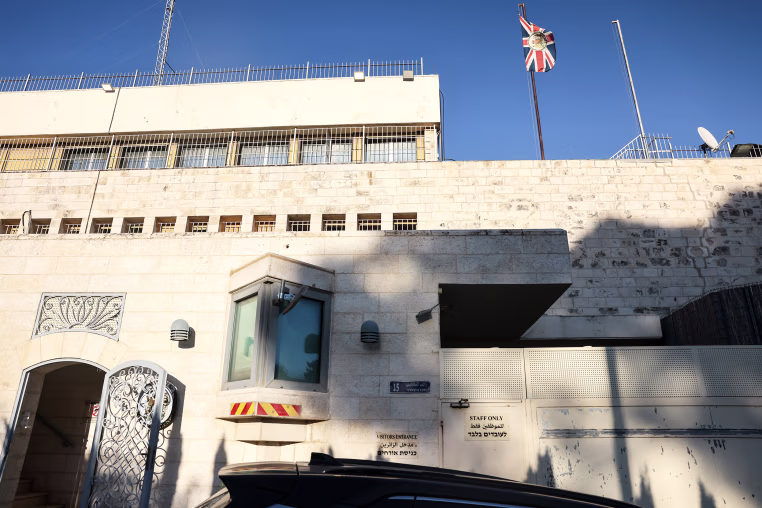 ISRAEL-PALESTINIAN-BRITAIN-DIPLOMACY