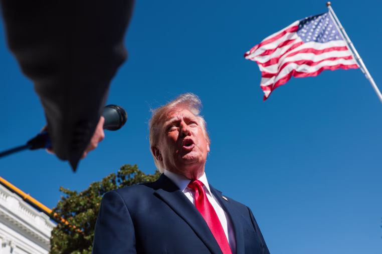 President Trump Travels To Texas