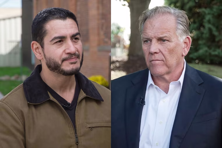 Michigan Senate candidates Abdul El-Sayed and Mike Rogers speak to NBC News Nightly host Tom Llamas about the state of the race.