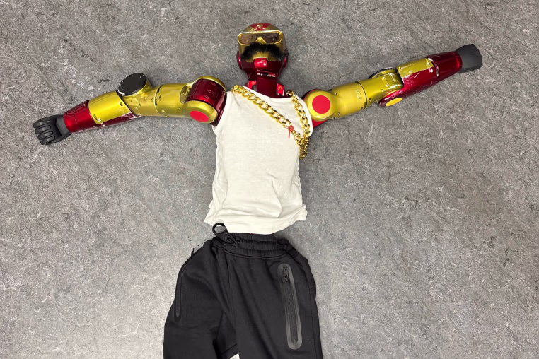 A robot was seized as evidence by police in Cologne, Germany. 