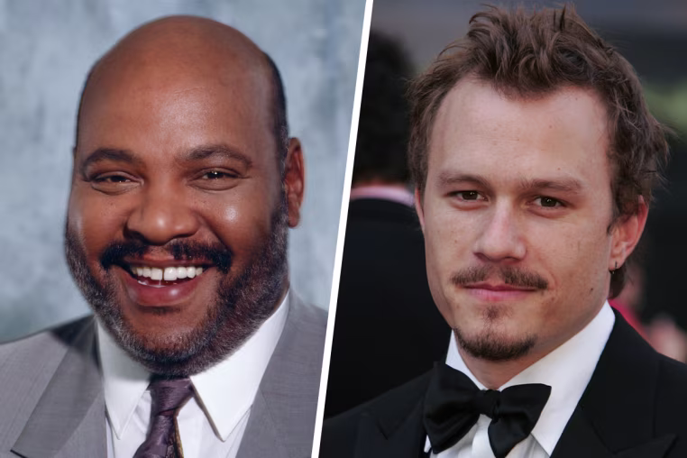 James Avery and Heath Ledger.