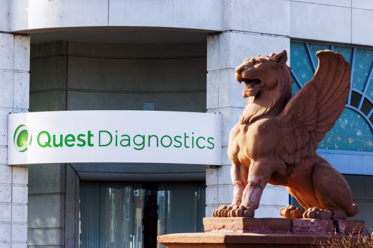 Quest Diagnostics logo.