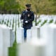 Modified Military Funeral Honors Are Conducted  In Arlington National Cemetery