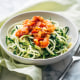 Fresh Zoodles with tomato sauce