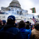 Pro-Trump supporters storm the Capitol following a rally with President Donald Trump on Jan. 6, 2021.