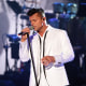 Image: Ricky Martin performs during \"One Voice: Somos Live! A Concert For Disaster Relief\" on Oct. 14, 2017, in Los Angeles.
