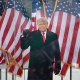 President Donald Trump speaks to supporters from the Ellipse near the White House on Jan. 6, 2021.
