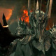 Image: A still from \"Lord of the Rings\" shows Sauron with the One Ring.