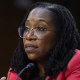 Image: Supreme Court nominee Ketanji Brown Jackson testifies during her Senate Judiciary Committee confirmation hearing on Capitol Hill, on March 22, 2022.
