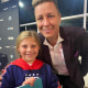 Abby Wambach poses with 9-year-old fan Addison Kuhl at the inaugural USWNT Player's Ball on Nov. 14, 2022, commemorating the Player's historical equal pay agreement.
