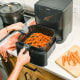 Air fryer with sweet potato fries