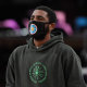 Image: Kyrie Irving of the Brooklyn Nets during a preseason game against the Lakers in Los Angeles on on Oct. 3, 2021.