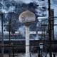 Smoke billows from U.S. Steel Edgar Thomson Works on Jan. 21, 2020, in North Braddock, Pa.