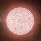 An artist’s impression of a red supergiant star