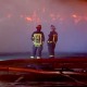 Firefighters battle the massive 9-alarm fire in Salisbury, Mass overnight.