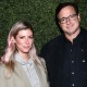 Kelly Rizzo and Bob Saget attend Wheelhouse and Rally's fundraiser on Oct. 13, 2021, in Los Angeles.