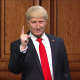 Image: James Austin Johnson dressed as Donald Trump on Saturday Night Live.