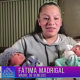 Fátima Madrigal, madre de gemelos que nacieron en distintas fechas.