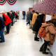 Image: FILE PHOTO: Voters stand at voting booths during early voting at the Oklahoma Election Board in Oklahoma City