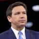Florida governor Ron DeSantis speaks during the Conservative Political Action Conference (CPAC) in Orlando, Fla. on Feb. 24.