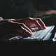 Hands typing