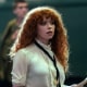 Natasha Lyonne as Nadia Vulvokov in Russian Doll.