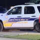 Police officers respond to a reported shooting at Louisiana Southeastern University after a graduation ceremony on May 19, 2022.