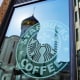 A closed Starbucks in Moscow on March 18, 2022.