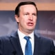 Sen. Chris Murphy, D-Conn., speaks during the news conference in the Capitol on July 20, 2021.