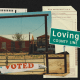 Photo illustration of voting ballots, a "Loving County Line" traffic sign, torn "I Voted" stickers, and the home where Loving County Commissioner Ysidro Renteria is registered to vote.