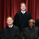Supreme Court Justices Pose For Formal Group Photo