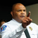 Image: Richmond Police Chief Gerald Smith during a news conference on July 6, 2022, in Richmond, Va. where police said they thwarted a planned July 4 mass shooting after receiving a tip that led to arrests and the seizure of multiple guns.