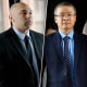 Former Minneapolis police officers J. Alexander Kueng, left, and Tou Thao arrive for sentencing on July 27, 2022 in St. Paul, Minn.