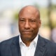 Byron Allen visits "Extra" at Universal Studios Hollywood on April 26, 2018, in Universal City, Calif.