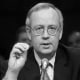 Special Independent Counsel Kenneth Starr testifies before the Senate Governmental Affairs Committee in 1999.