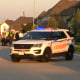 Police investigate a shooting in Atascocita, Texas, on Sept. 22, 2022.