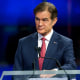 Dr. Mehmet Oz participates in a debate in Harrisburg, Pa.