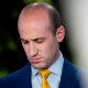 White House Advisor Stephen Miller Is Interviewed Outside White House