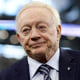 Dallas Cowboys owner Jerry Jones before the Cowboys take on the Detroit Lions at AT&T Stadium on Oct. 23 in Arlington, Texas. 