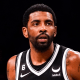 Brooklyn Nets guard Kyrie Irving during the first half of a game against the Orlando Magic on Nov. 28, 2022, in New York.