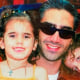 Alejandro Fernández de joven con sus hijas mellizas América y Camila de niñas.